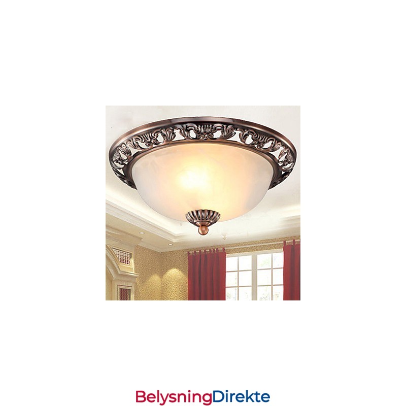 Europeisk Type Resin Glass Kuppellys Søt Til Å Absorbere Kuppellyslampe