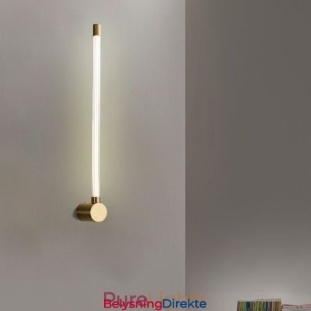 Messingvegglampe I Moderne Akryl