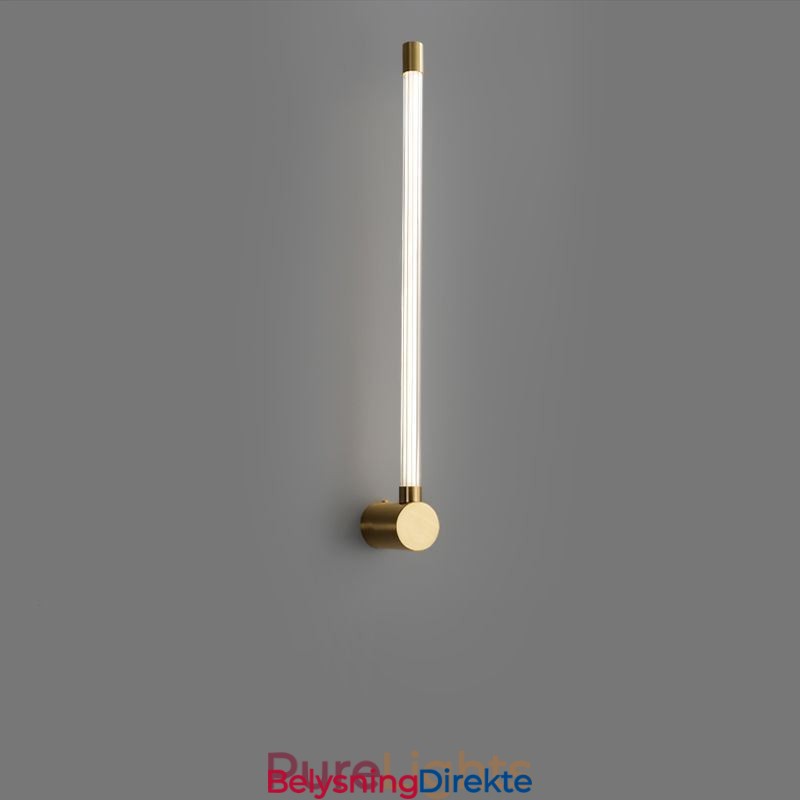 Messingvegglampe I Moderne Akryl