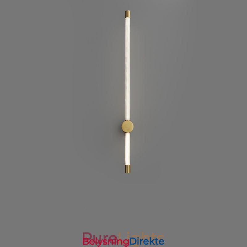 Messingvegglampe I Moderne Akryl