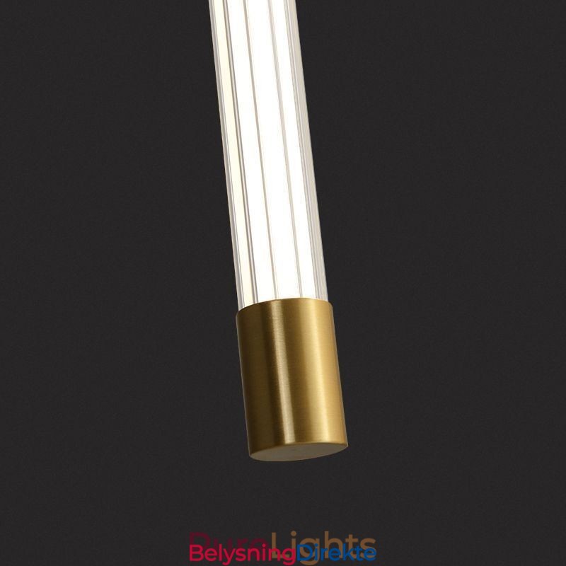 Messingvegglampe I Moderne Akryl