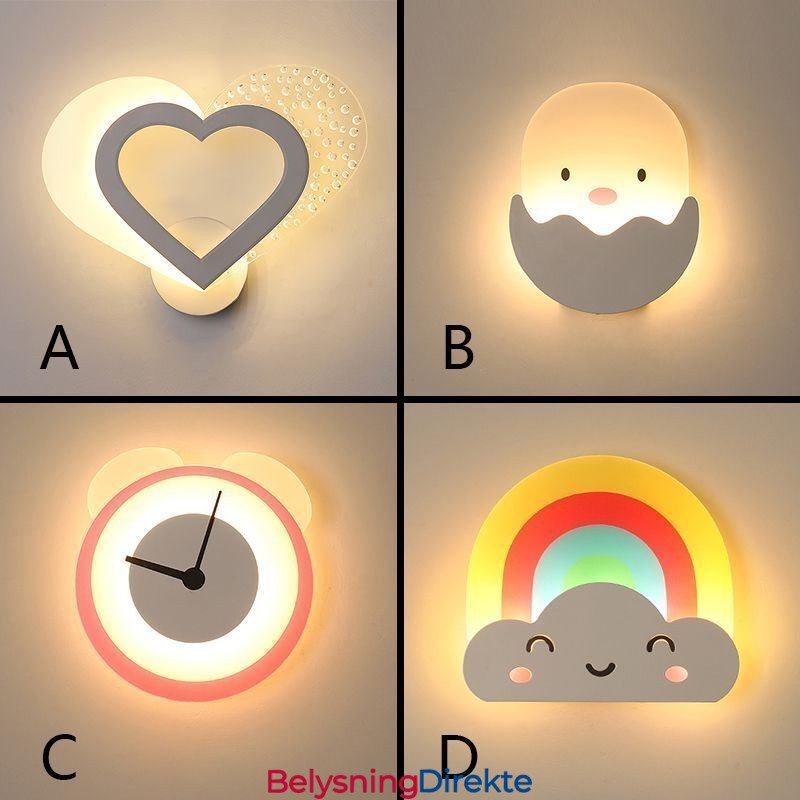 Akryl Vegglampe Nydelig Vegglampe