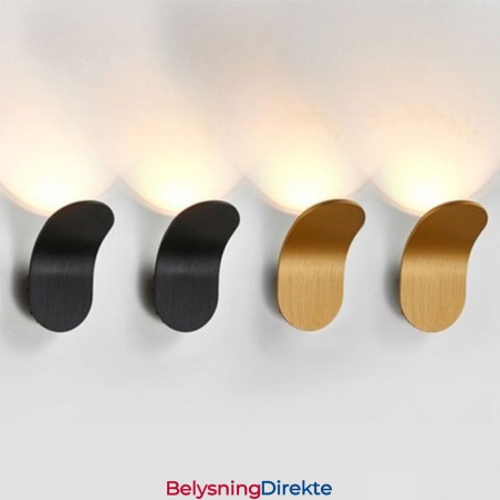 Minimalistisk Vegglampe I Aluminium