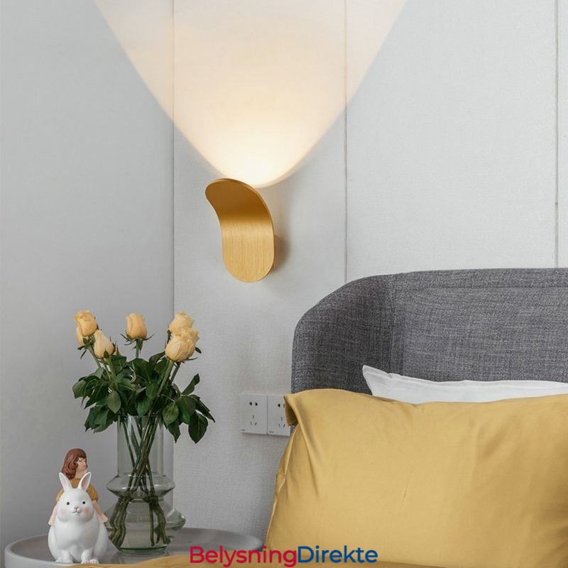 Minimalistisk Vegglampe I Aluminium