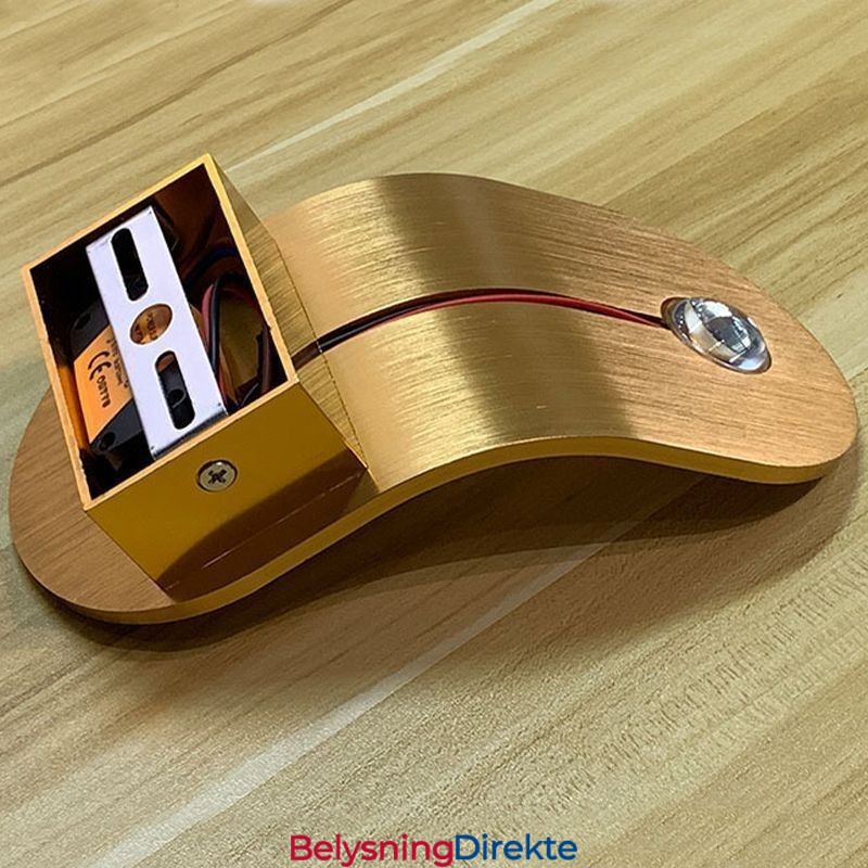 Minimalistisk Vegglampe I Aluminium