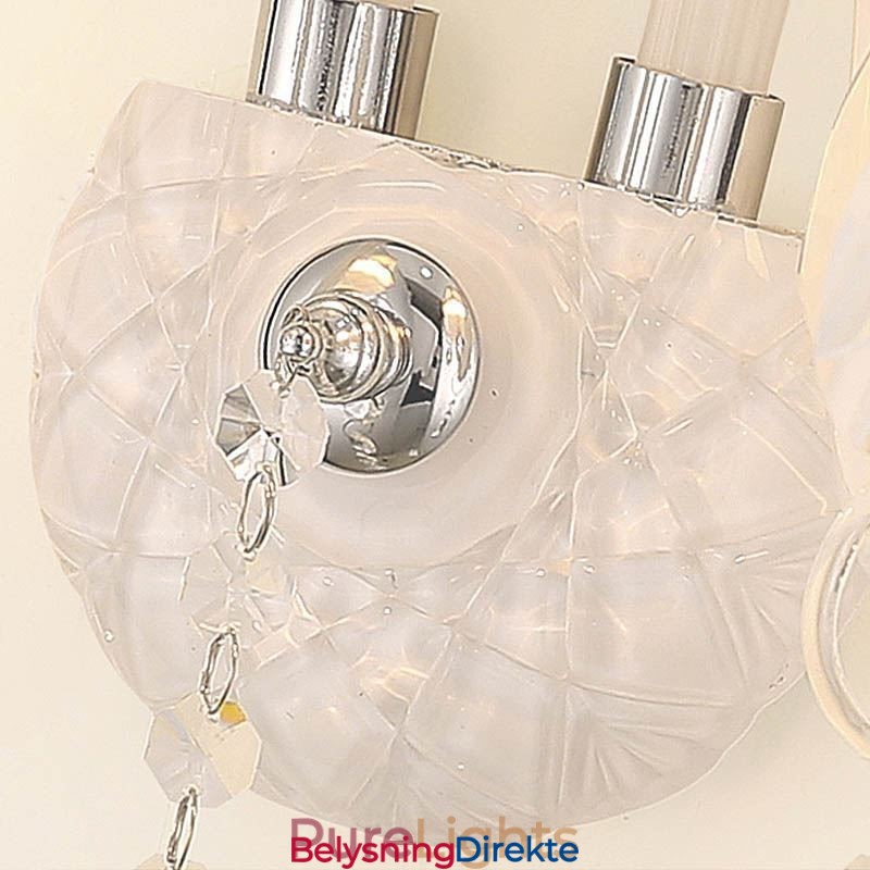 Klassisk Europeisk Stil Krystallvegglampe I Elegant Stil