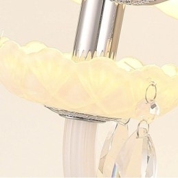 Klassisk Europeisk Stil Krystallvegglampe I Elegant Stil