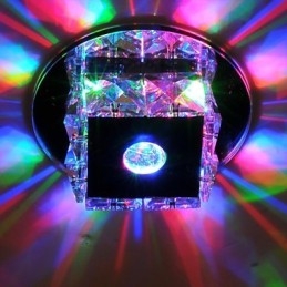 Krystall Mini-Stil Glass Flush Mount Barn