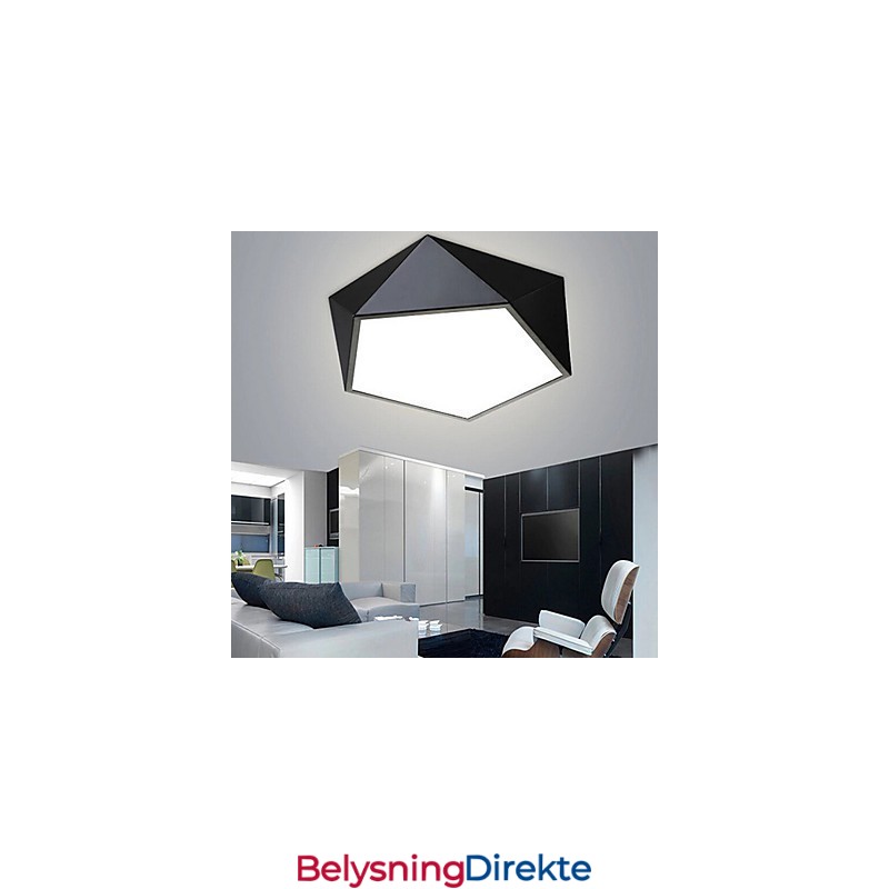 Montert Moderne Nattlampe I Hvitt + Varmt Hvitt I Taklamper