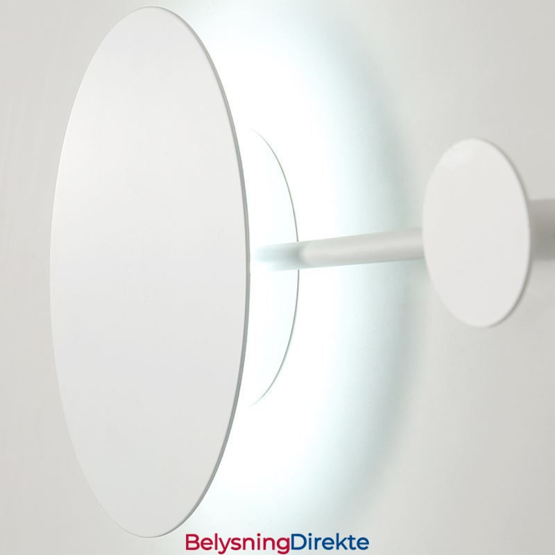 Moderne Vegglampe Sirkulær Vegglampe Svart Krok Vegglampe Nattbordsbelysning