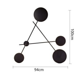 Moderne Vegglampe Geometrisk Form Jernarmatur