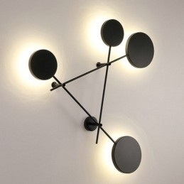 Moderne Vegglampe Geometrisk Form Jernarmatur
