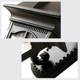 Europeisk Retro Utendørs Vegglampe Vanntett Pilblomst Vegglampe