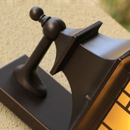 Kinesisk Utendørs Vegglampe Vanntett Vindusgittervegglampe