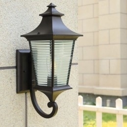 Moderne Utendørs Lys Vanntett Lysthus Vegglampe Gårdsplass Korridor Hage Balkong