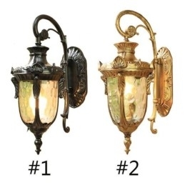 Europeisk Utendørslampe Vanntett Vegglampe Med Enkelt Hode Gårdsplass Korridor Hage