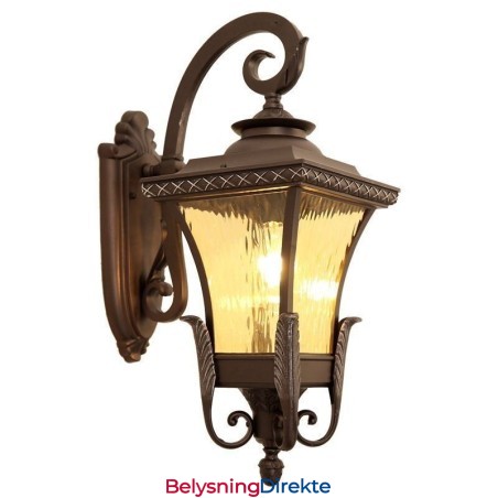 Kinesisk Utendørslampe Med Ett Hode, Vanntett Glassvegglampe, Gårdsplasskorridor