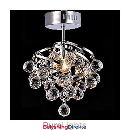 Moderne Samtids Tradisjonell Klassisk Landlig Krystall Krom Krystall Lysekrone Pendellampe