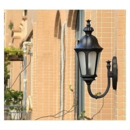 Moderne Enkel Utendørslampe Vanntett Plommeblomst Vegglampe Gårdsplass Korridor Hage