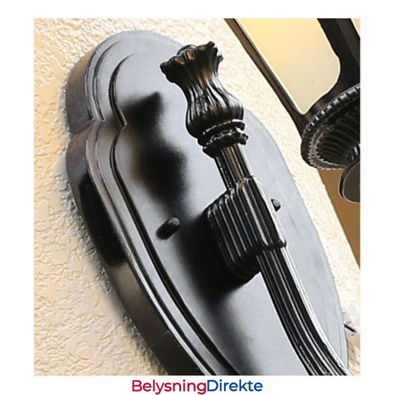 Moderne Enkel Utendørslampe Vanntett Plommeblomst Vegglampe Gårdsplass Korridor Hage