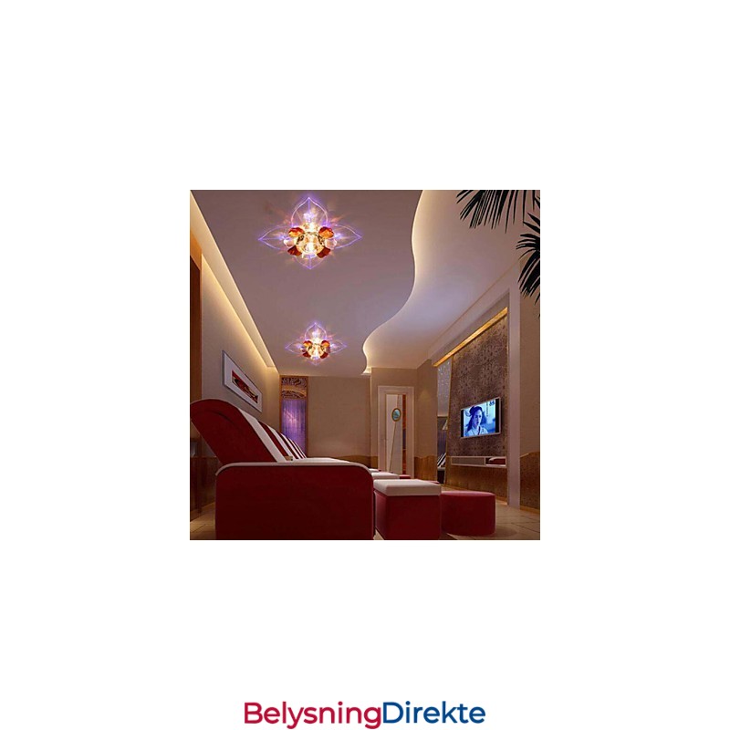 Krystalllampe Smd Creativetube Spotlight Absorber Kuppellys