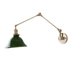 Moderne Vegglampe Med Glassskjerm