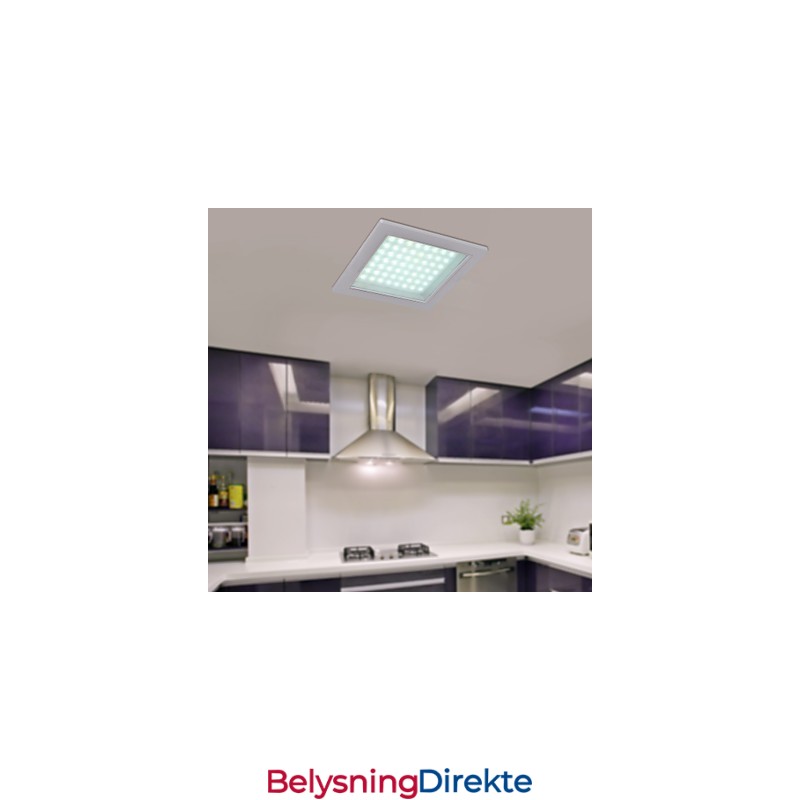 Moderne Innfelte Lamper Firkantet Form