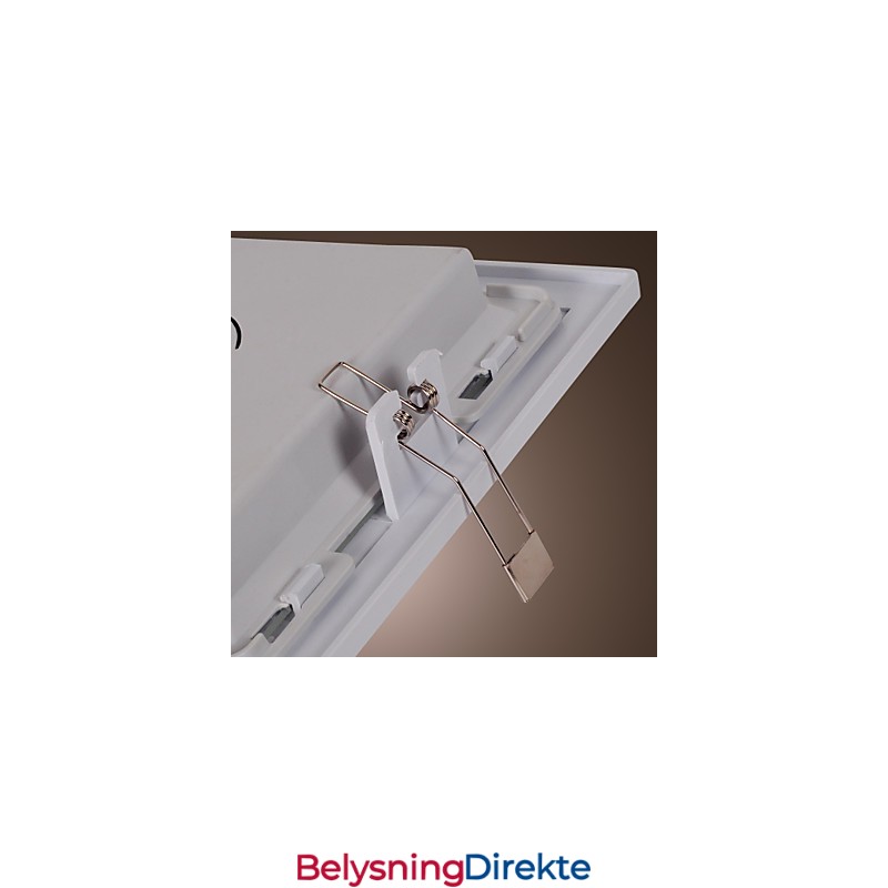 Moderne Innfelte Lamper Firkantet Form