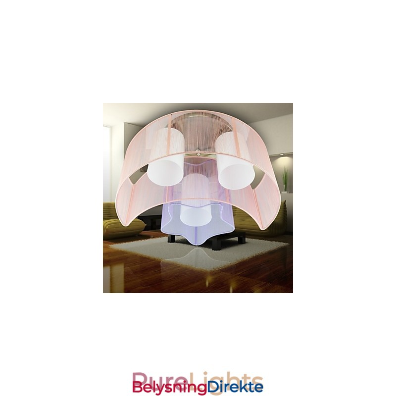 Tegnelinje Romantiske Stjerner Månen Absorberer Kuppellyslampe