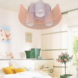 Tegnelinje Romantiske Stjerner Månen Absorberer Kuppellyslampe