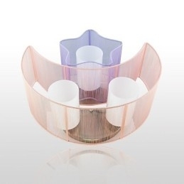 Tegnelinje Romantiske Stjerner Månen Absorberer Kuppellyslampe