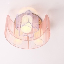 Tegnelinje Romantiske Stjerner Månen Absorberer Kuppellyslampe