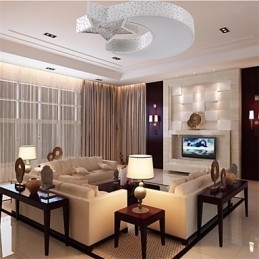 Innfelt Moderne, Sammentrukket Stjerne- Og Månemønster I Metall