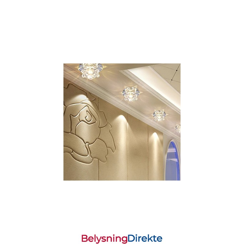 Krystalllampe Smd Creativetube Spotlight Absorber Kuppellys