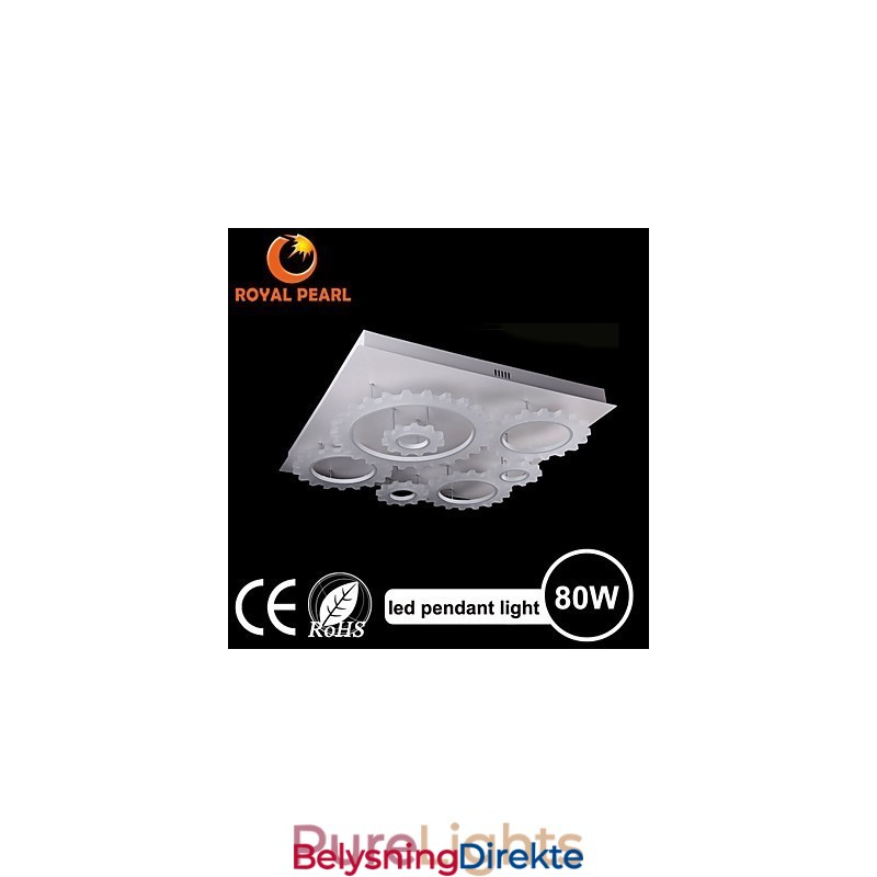 Kaldhvit Epistar Chips 80W Pendellampe