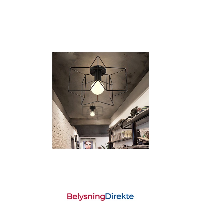 Pentagram Moderne Kreative Verandalys For Å Absorbere Kuppellyslys