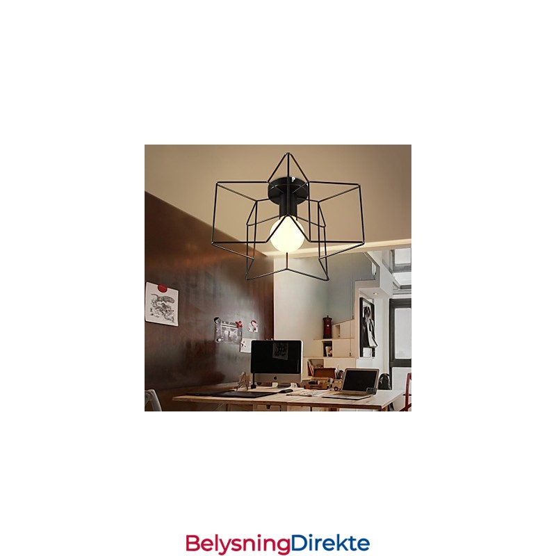 Pentagram Moderne Kreative Verandalys For Å Absorbere Kuppellyslys