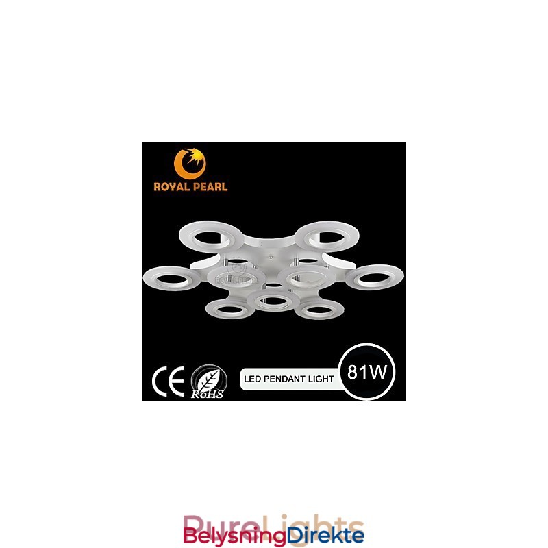 Varmhvit Hot Selling Circle Pendelbelysning For Kjøpesenter