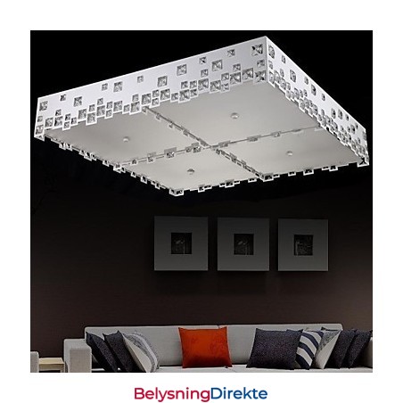 Krystall Innfelt Moderne Samtids Metall