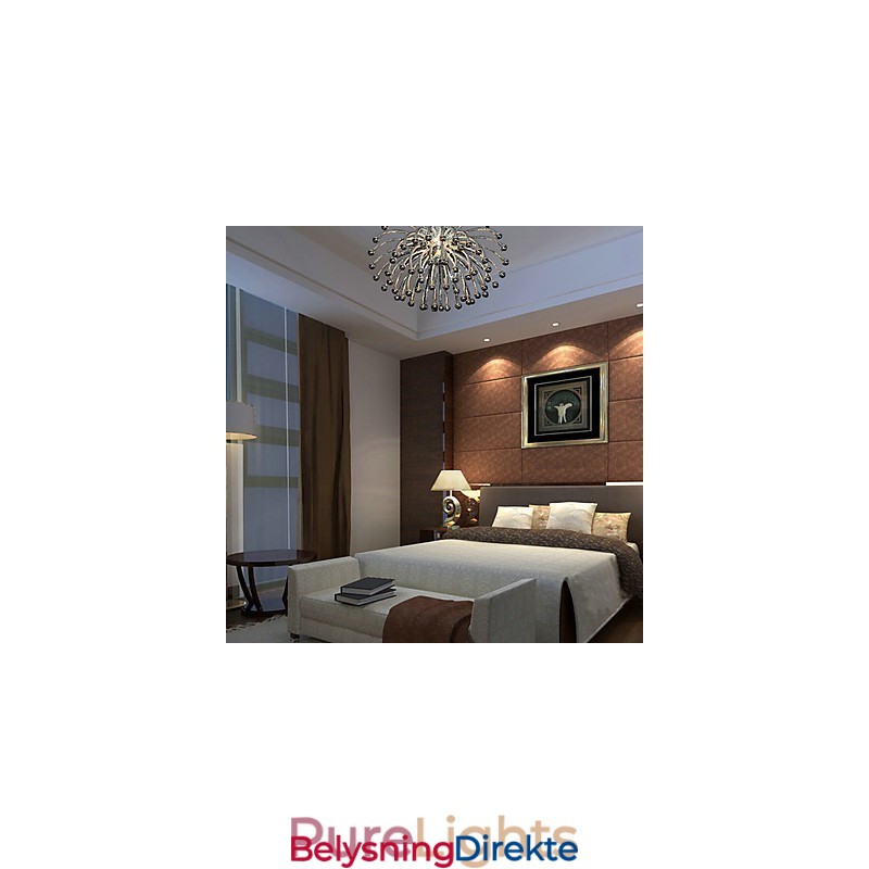 Kunstnerisk Taklampe Med 1 Lyspære