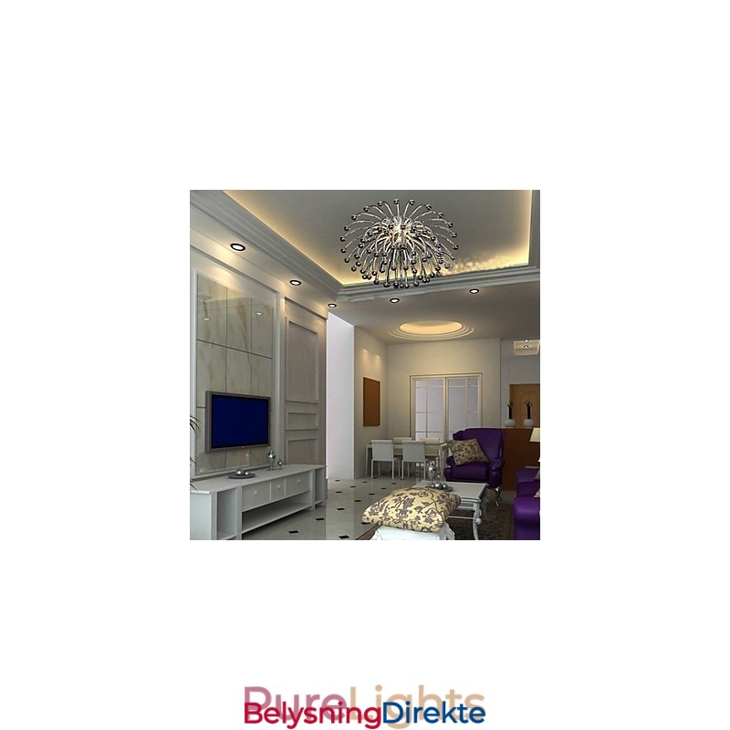 Kunstnerisk Taklampe Med 1 Lyspære