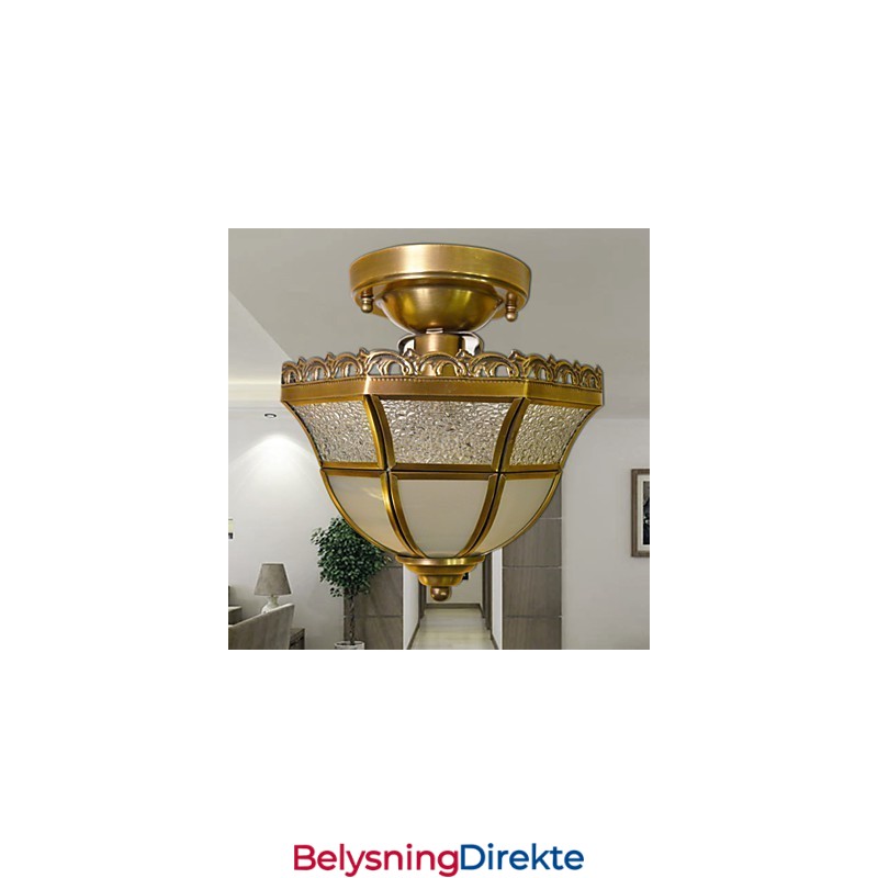 Tradisjonelle Klassiske Mini-Stil Messing Metall Innfelte Spotlights