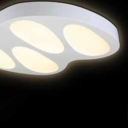 Innfelt Montering Uten Polarlys Med Fjernkontroll Moderne Samtidskunst