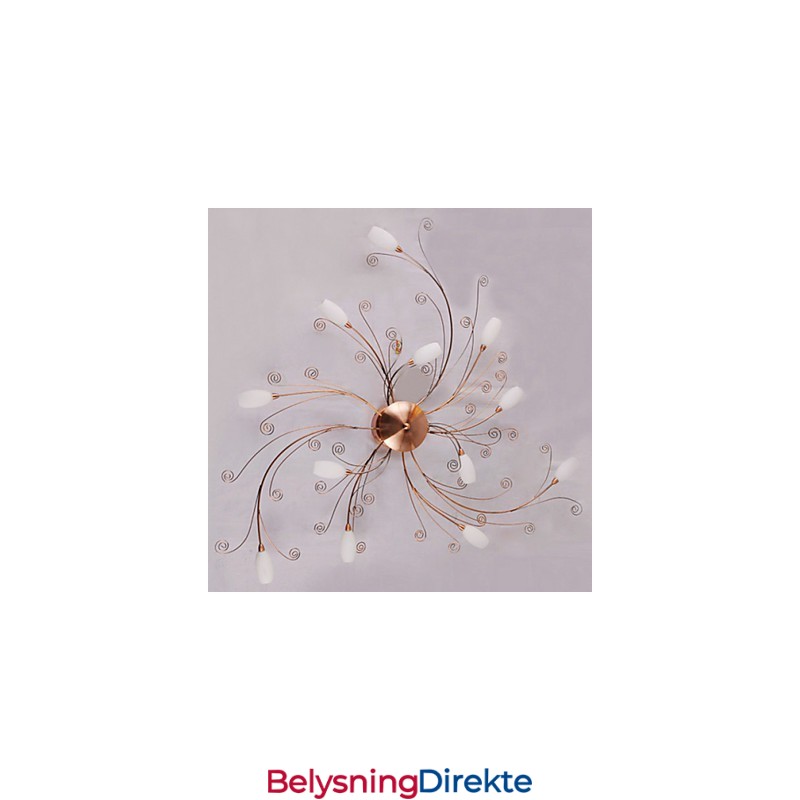 Kunstneriske Innfelte Aluminiumslamper Med 12 Lys