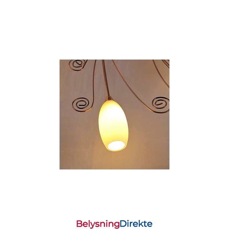 Kunstneriske Innfelte Aluminiumslamper Med 12 Lys