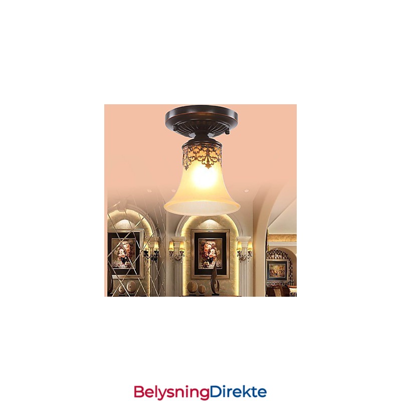 Europeisk Type Stil Landlig Klassisk Absorberende Kuppellampe