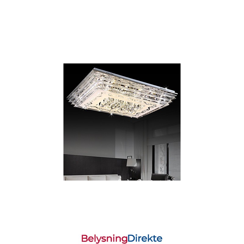 Innfelt Lampe I Tre Farger Med Fjernkontroll, Moderne Og Moderne Glass