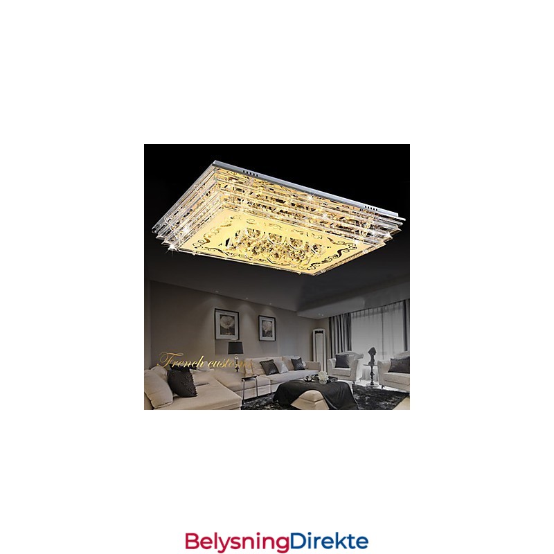 Innfelt Lampe I Tre Farger Med Fjernkontroll, Moderne Og Moderne Glass