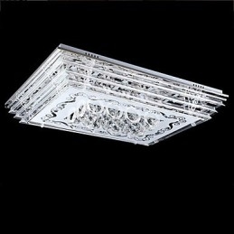 Innfelt Lampe I Tre Farger Med Fjernkontroll, Moderne Og Moderne Glass