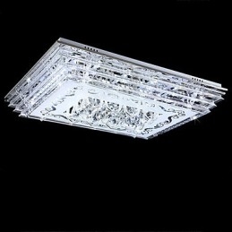 Innfelt Lampe I Tre Farger Med Fjernkontroll, Moderne Og Moderne Glass